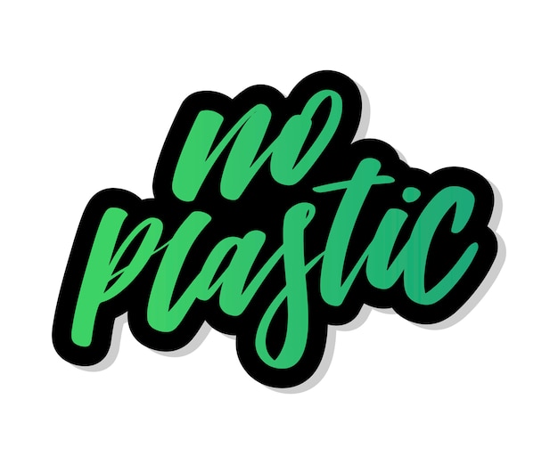 Download Free No Plastic Hand Drawn Lettering Motivation Phrase Premium Vector Use our free logo maker to create a logo and build your brand. Put your logo on business cards, promotional products, or your website for brand visibility.