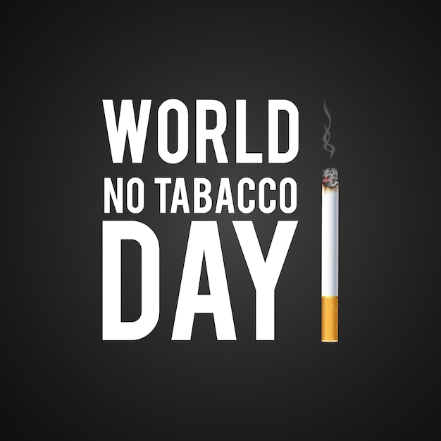 Free Vector No Tobacco Day Design