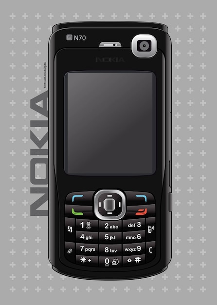 Nokia mobile phone Vector | Free Download
