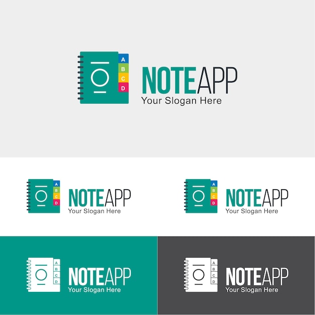 Download Free Note App Logo Design Template Premium Vector Use our free logo maker to create a logo and build your brand. Put your logo on business cards, promotional products, or your website for brand visibility.
