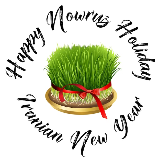 Premium Vector Nowruz greeting. iranian new year