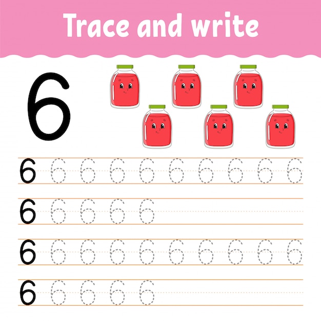 number-6-tracing-and-colouring-worksheet-for-kindergarten
