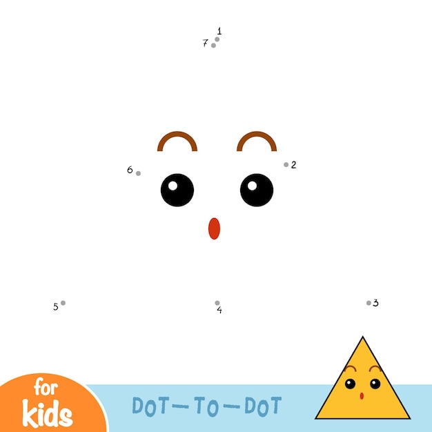 Premium Vector | Numbers game, education dot to dot game for children ...