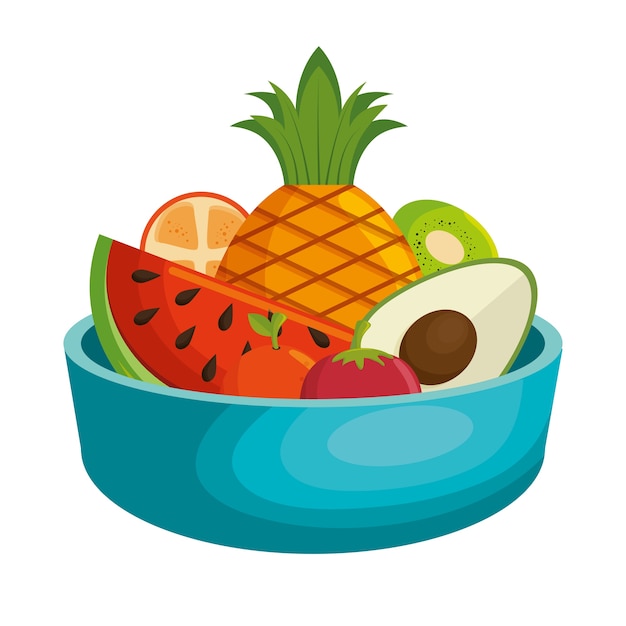 Premium Vector | Nutrition healthy food icon vector illustration design