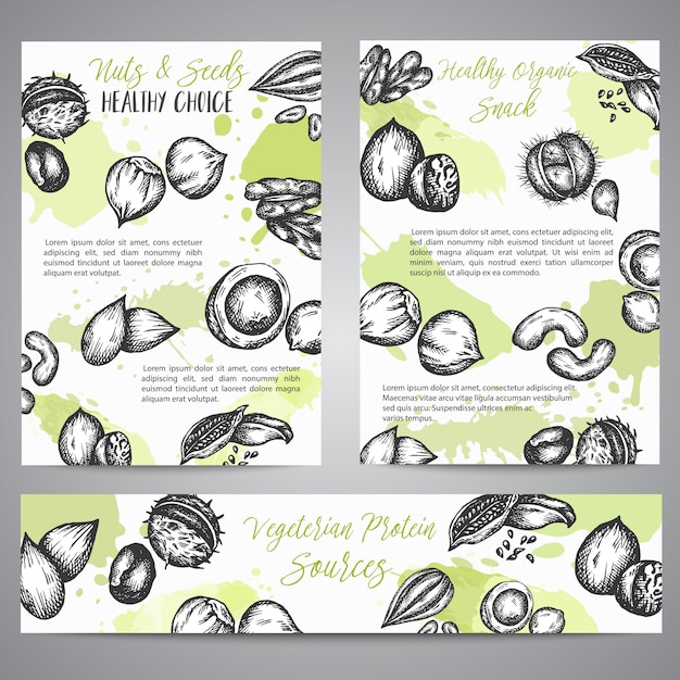 Download Free Nuts And Seeds Background Collection Hand Drawn Illustration With Use our free logo maker to create a logo and build your brand. Put your logo on business cards, promotional products, or your website for brand visibility.