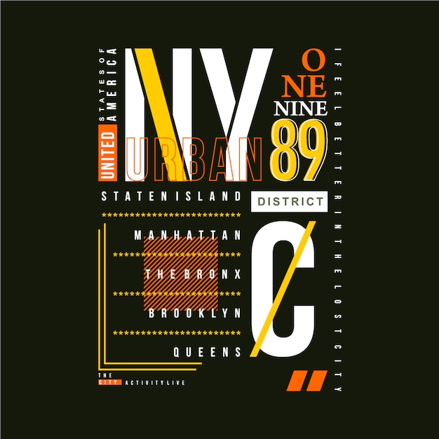 Download Free Nyc Text Frame Graphic Typography Vector T Shirt Design Premium Use our free logo maker to create a logo and build your brand. Put your logo on business cards, promotional products, or your website for brand visibility.