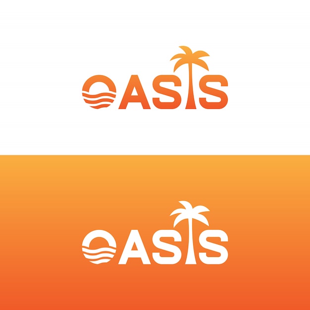 Download Free Oasis Logo Vector Design Premium Vector Use our free logo maker to create a logo and build your brand. Put your logo on business cards, promotional products, or your website for brand visibility.