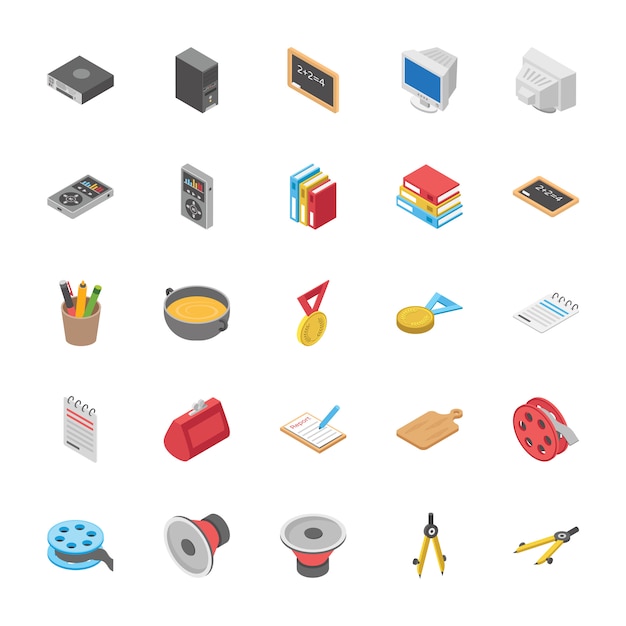 Premium Vector | Objects collection vectors