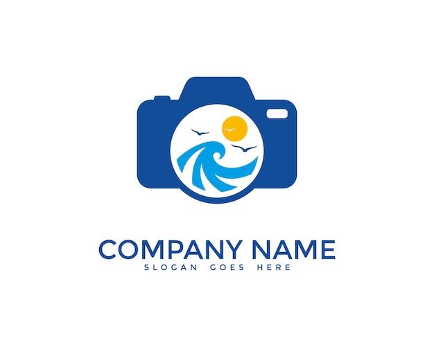 Download Free Ocean Photography Logo Design Premium Vector Use our free logo maker to create a logo and build your brand. Put your logo on business cards, promotional products, or your website for brand visibility.
