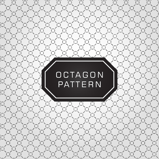 Premium Vector Octagon pattern