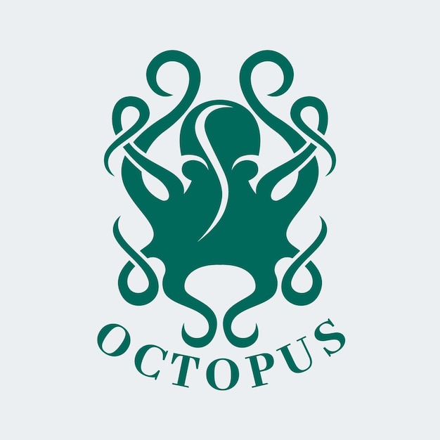 Free Vector | Octopus logo concept