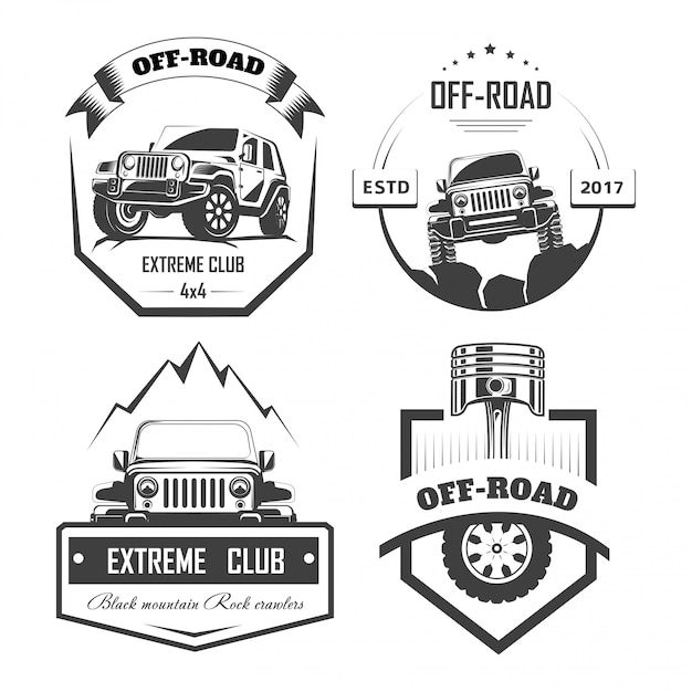 Download Free Off Road 4x4 Extreme Car Club Logo Templates Vector Symbols Use our free logo maker to create a logo and build your brand. Put your logo on business cards, promotional products, or your website for brand visibility.