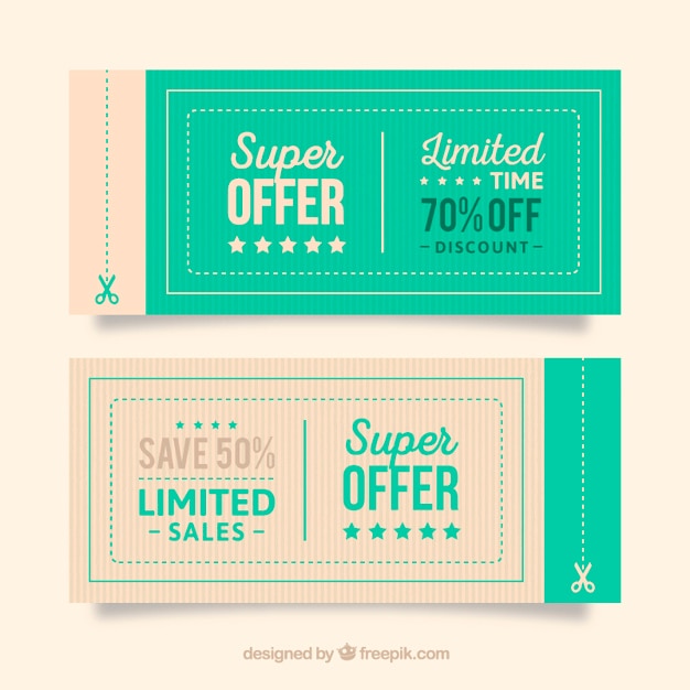 Download 20+ Free Coupon and Gift Voucher Templates Vector Download ...