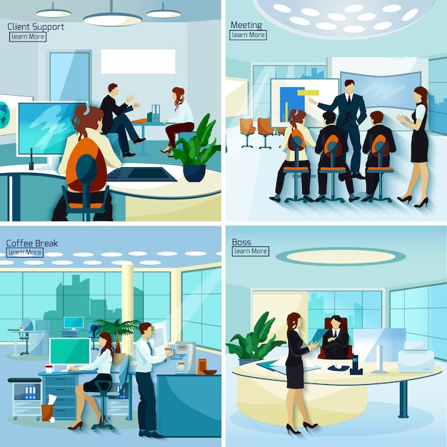Office People 2x2 Concept