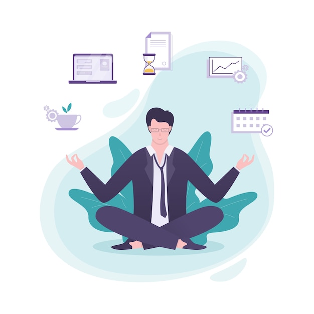 office yoga icon