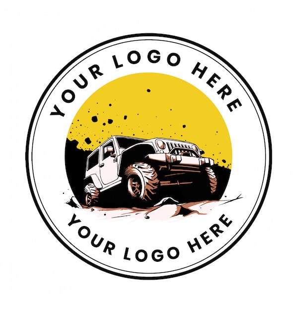Download Free Offroad Car 4x4 Logo Premium Vector Use our free logo maker to create a logo and build your brand. Put your logo on business cards, promotional products, or your website for brand visibility.