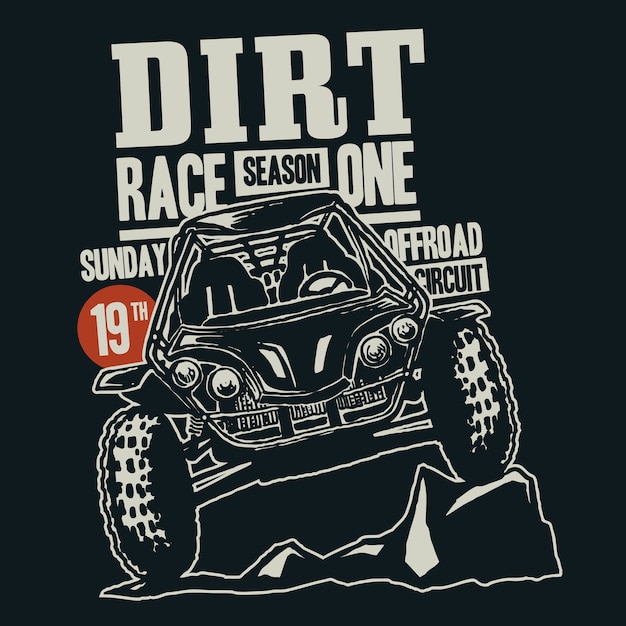 Offroad Racing Logo Vector Premium Download