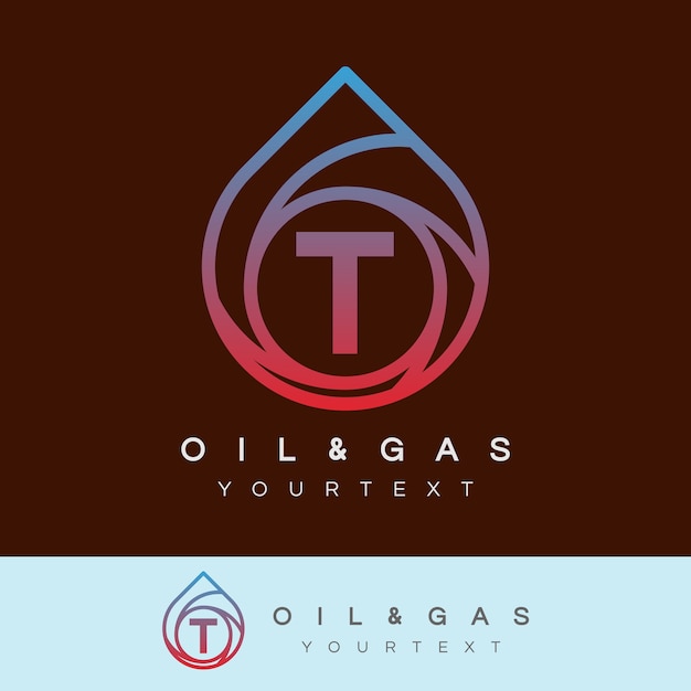 Download Free Oil And Gas Initial Letter T Logo Design Premium Vector Use our free logo maker to create a logo and build your brand. Put your logo on business cards, promotional products, or your website for brand visibility.