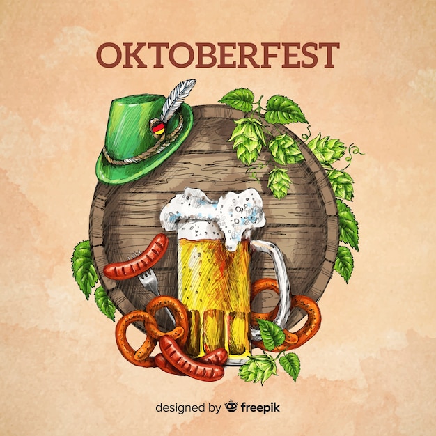 Oktoberfest Beer Background Images Free Vectors Stock Photos Psd