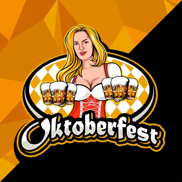 Oktoberfest logo Vector | Premium Download