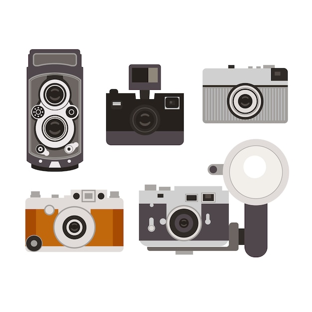 Old cameras collection