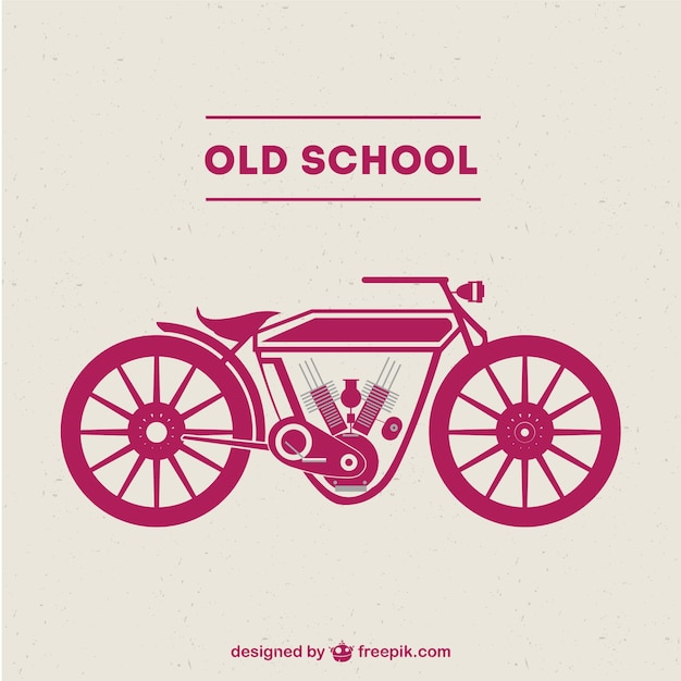 motorcycle old school