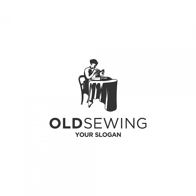 Download Free Old Sewing Logo Premium Vector Use our free logo maker to create a logo and build your brand. Put your logo on business cards, promotional products, or your website for brand visibility.