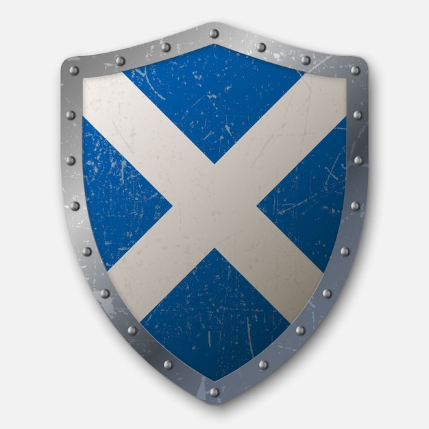 Download Free Old Shield With Flag Of Scotland Premium Vector Use our free logo maker to create a logo and build your brand. Put your logo on business cards, promotional products, or your website for brand visibility.