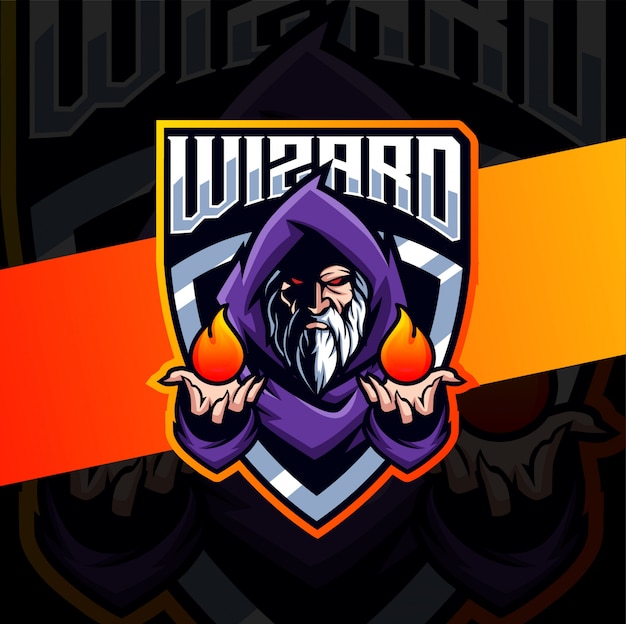 Download Free Old Wizard Mascot Esport Logo Design Premium Vector Use our free logo maker to create a logo and build your brand. Put your logo on business cards, promotional products, or your website for brand visibility.
