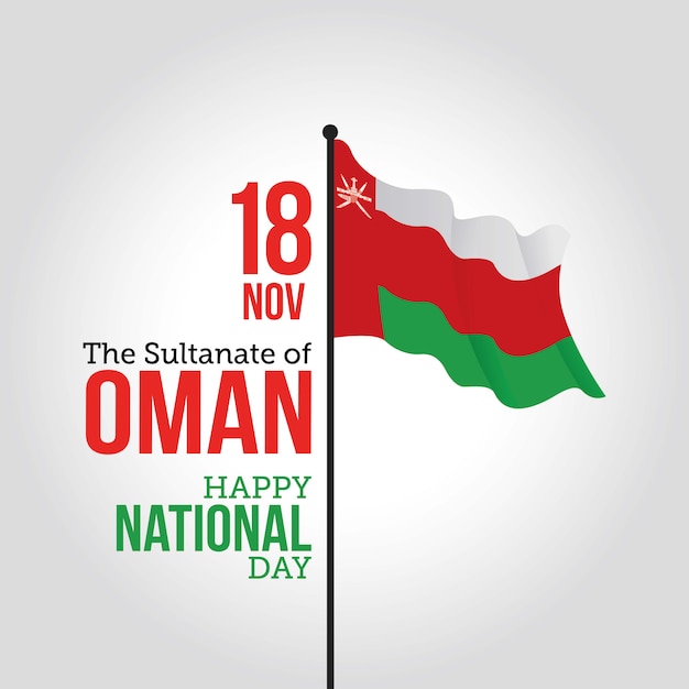 Premium Vector Oman national day