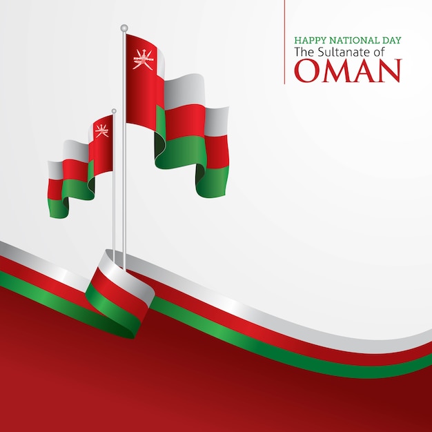 Premium Vector Oman national day