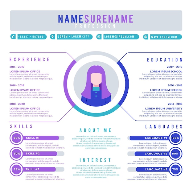 Link Download Template Cv Gratis : Free Dark Gold Resume & CV Template PSD - TitanUI - Link download template cv gratis.