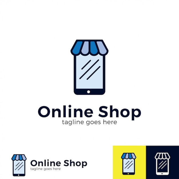 Download Online Shop Logo Vector Free PSD - Free PSD Mockup Templates