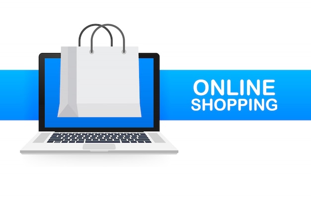 Download Free Online Shopping E Commerce Concept With Online Shopping And Use our free logo maker to create a logo and build your brand. Put your logo on business cards, promotional products, or your website for brand visibility.