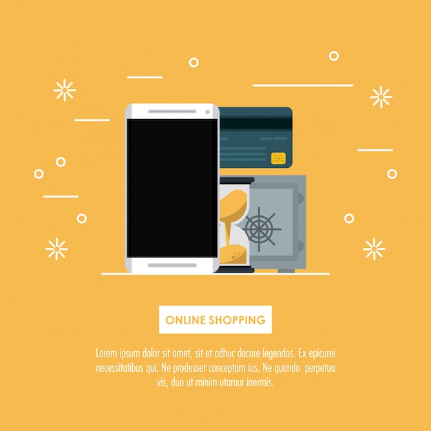 Premium Vector | Online Shopping Infographic