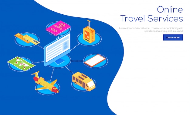 what is online travel services