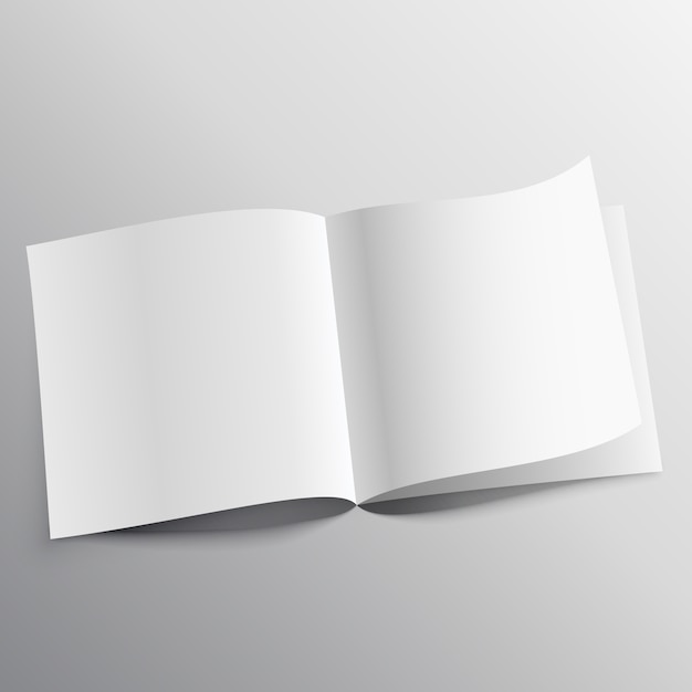 Download Free Vector | Open book mockup template
