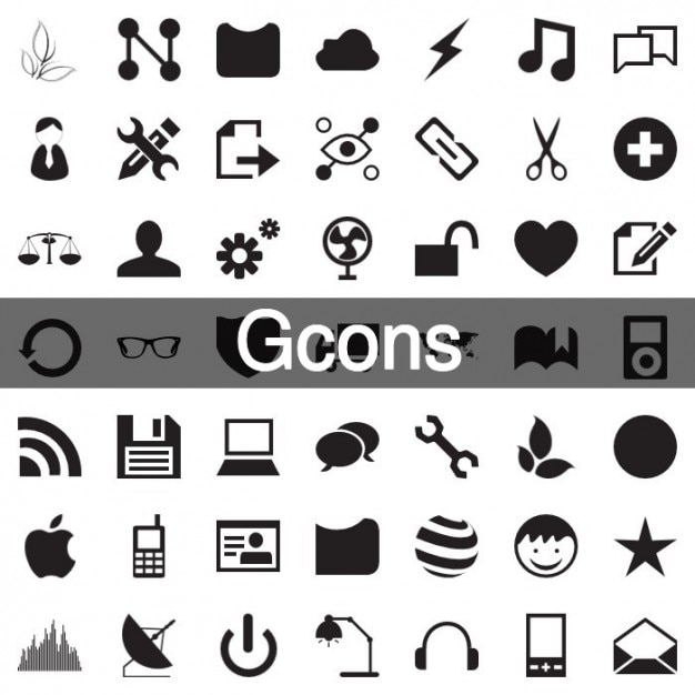 Download Open source icons collection | Free Vector