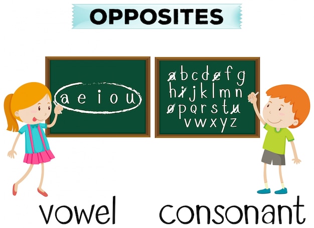 free-vector-opposite-wordcard-for-vowel-and-consonant