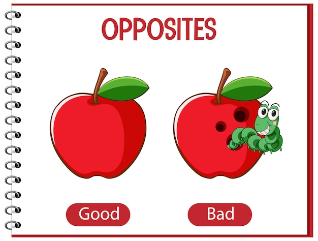 free-vector-opposite-words-with-good-and-bad