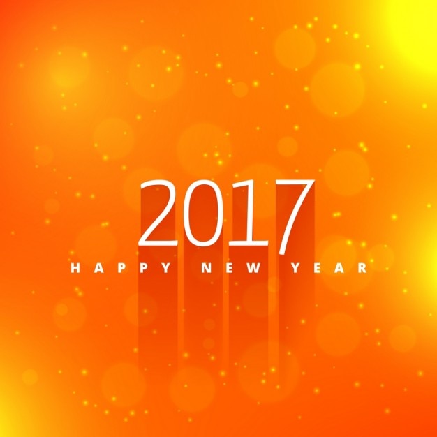 Orange background for new year