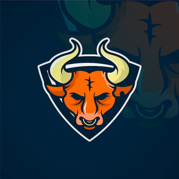 Download Free Orange Bull Mascot Logo Free Vector Use our free logo maker to create a logo and build your brand. Put your logo on business cards, promotional products, or your website for brand visibility.