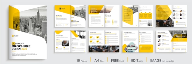 Download Yellow Brochure Images Free Vectors Stock Photos Psd PSD Mockup Templates