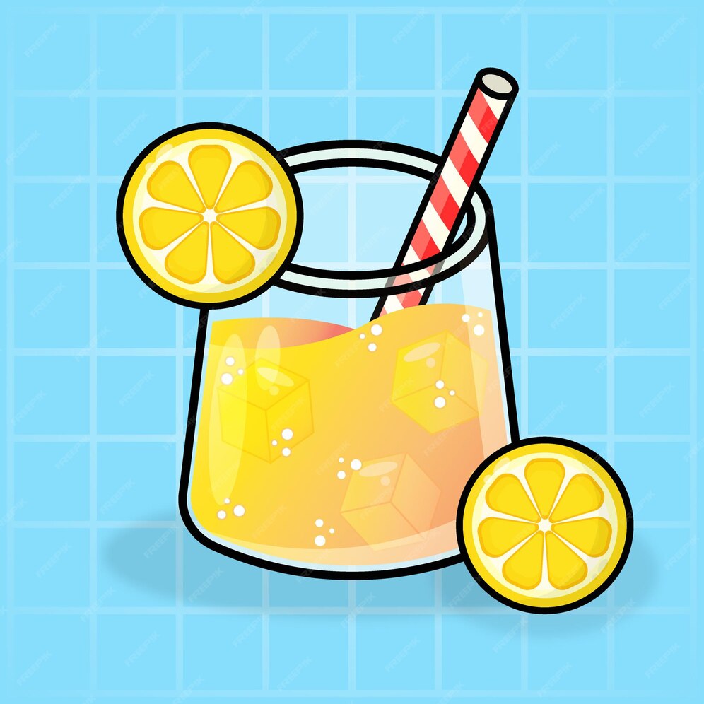 Premium Vector | Orange juice cartoon vector illustration