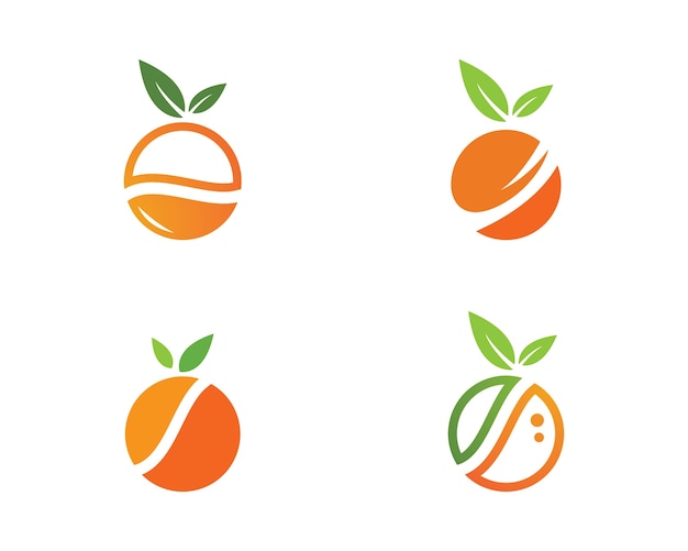 Premium Vector | Orange logo design
