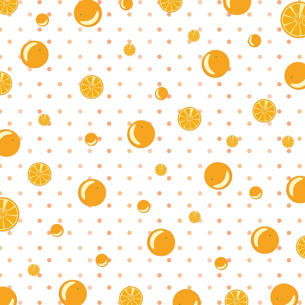 Free Vector Orange  pattern  background