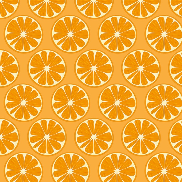  Orange  pattern  Premium Vector