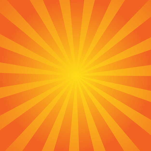 Premium Vector Orange  summer abstract comic cartoon  