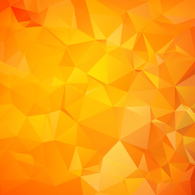 無料のベクター オレンジ色の三角形 幾何学模様
