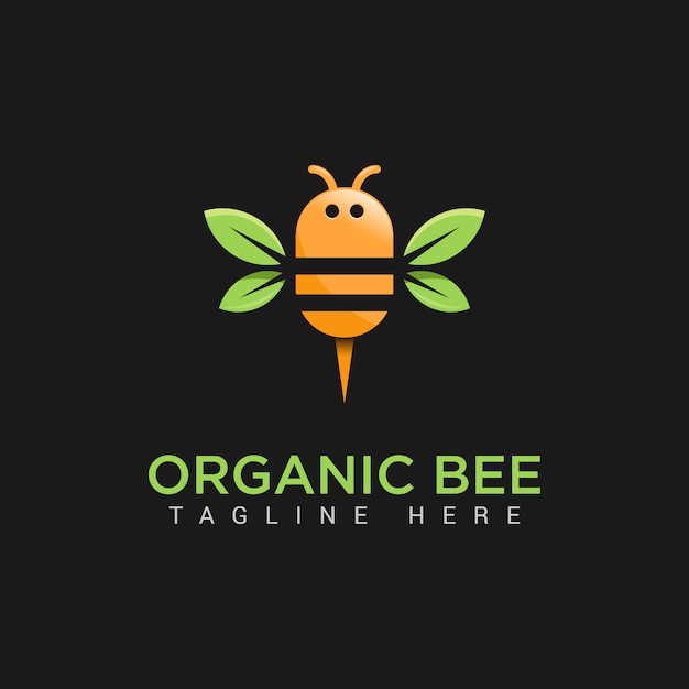 Download Free Organic Bee Logo Premium Vector Use our free logo maker to create a logo and build your brand. Put your logo on business cards, promotional products, or your website for brand visibility.